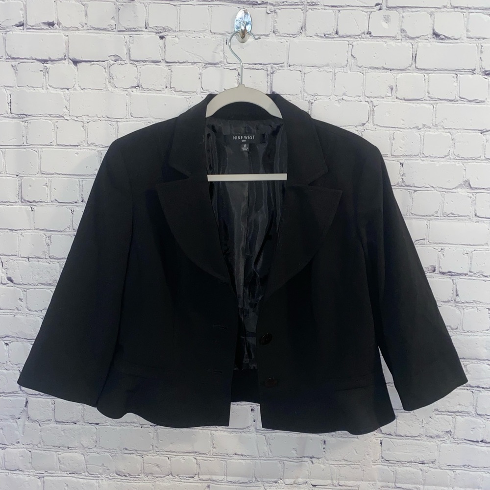 Nine West Black Suit Jacket